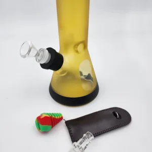 bong kit with accessories ,bowl, slide, downstem and cleaning kit