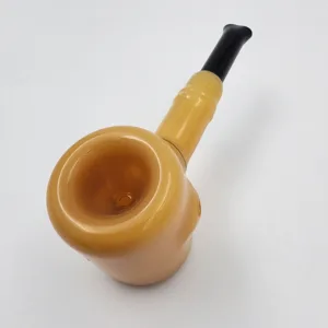 tankard sherlock hand pipe opaque yellow 1 scaled