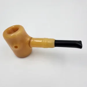 tankard sherlock hand pipe opaque yellow 2 scaled