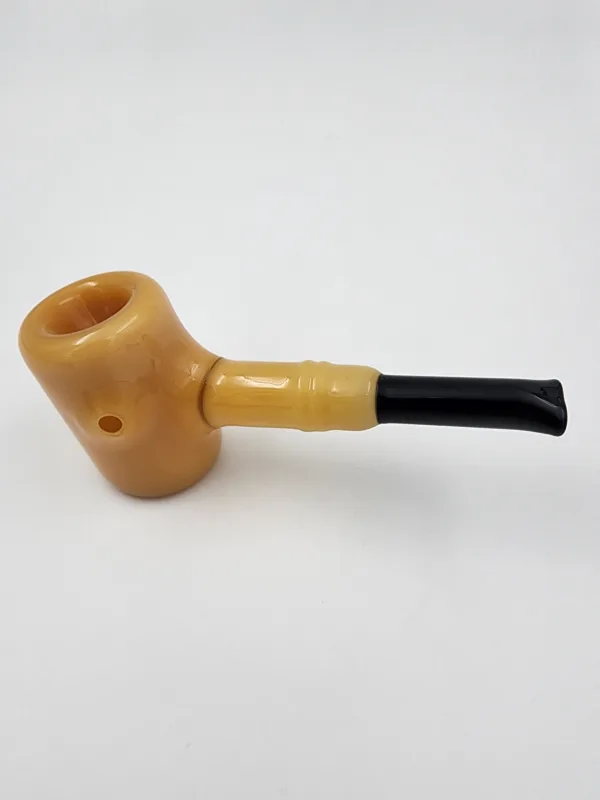 tankard sherlock hand pipe opaque yellow 2 scaled