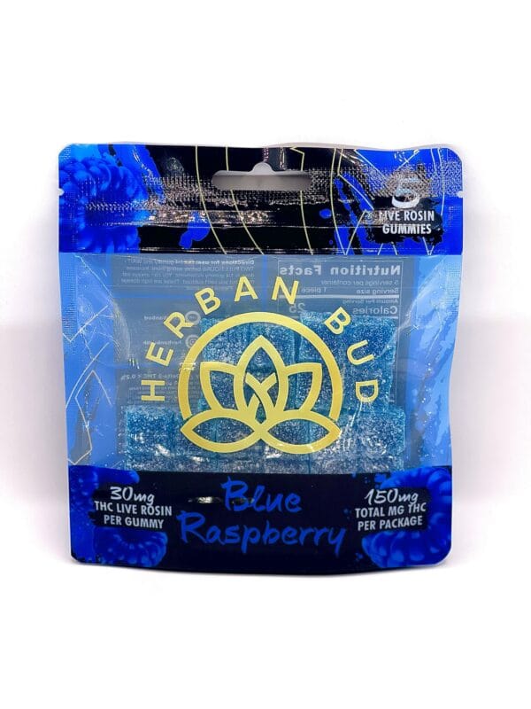 Herban Bud Blue Raspberry